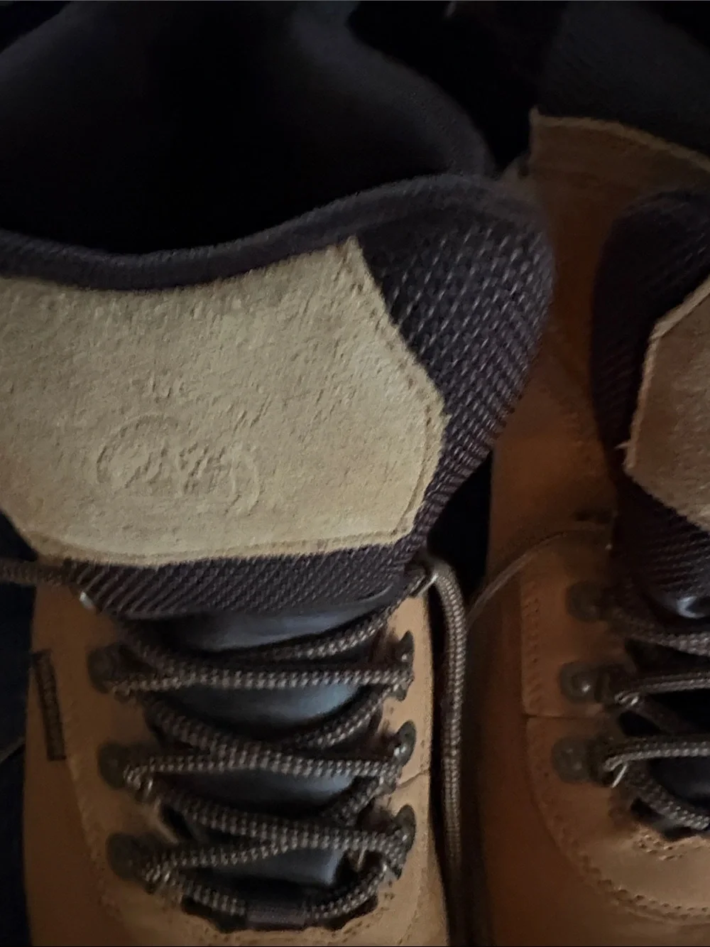 Timberland Brown/Tan Lace-Up Hiking Work Boots
